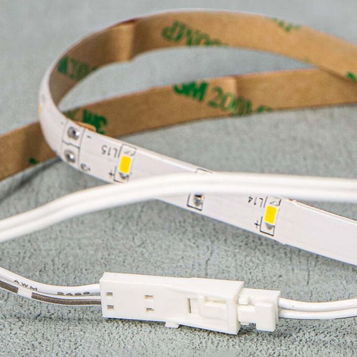 Juego de extensión de tiras de LED de escalera regulables, 2 tiras de LED 2700K