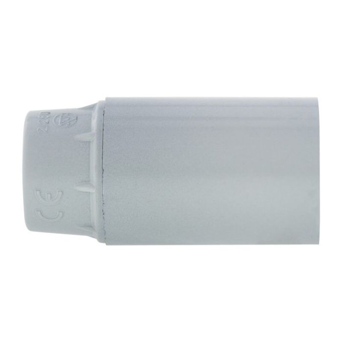 Casquillo E14 Liso, Blanco