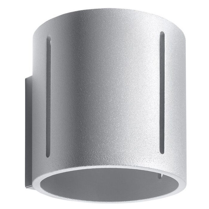 Aplique up down de aluminio gris, Jamey