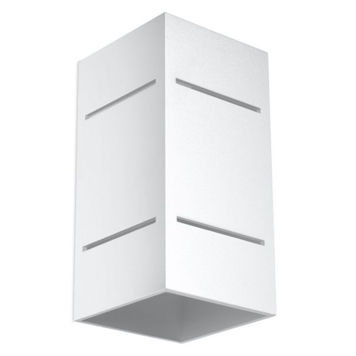 Aplique up down de aluminio blanco, Janien