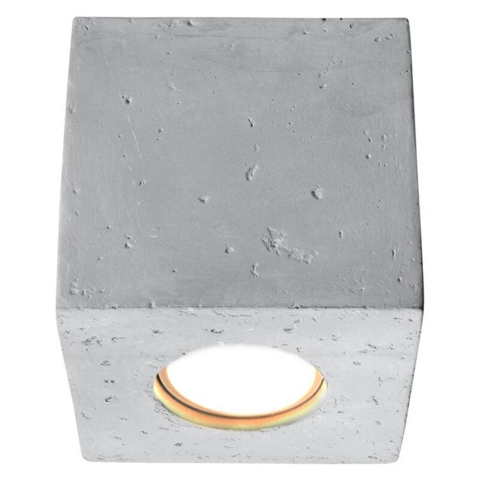 Aplique de techo de cemento gris, Andro
