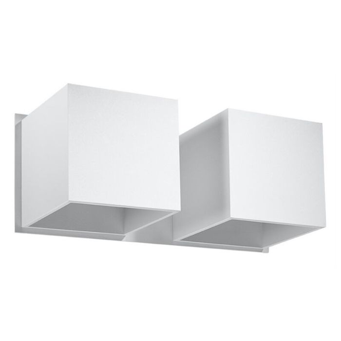Aplique up down de aluminio blanco, Andro