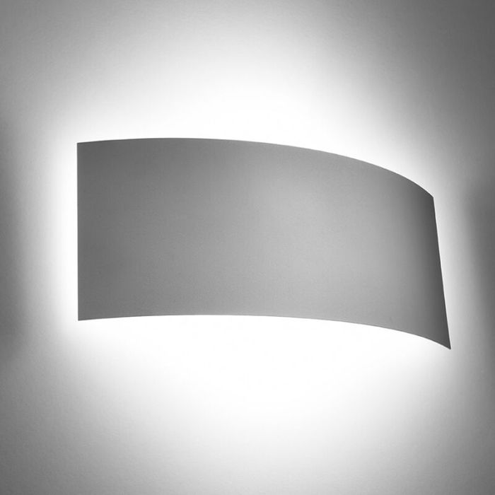 Aplique up down de aluminio blanco, Jorgo