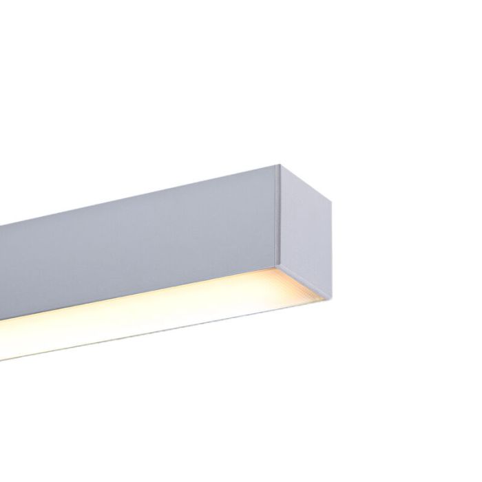 Lámpara de techo de aluminio blanca, Mascha, 22W, 3000K LED
