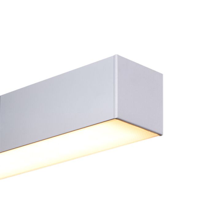 Aplique de aluminio blanco, Mascha, 31W, 3000K LED