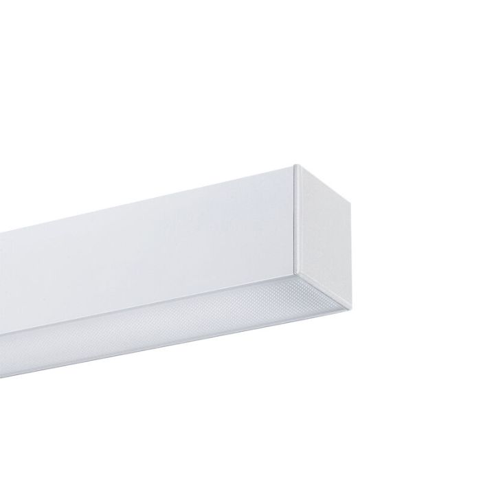 Lámpara de techo de aluminio blanca, Mascha, 38W, 3000K LED