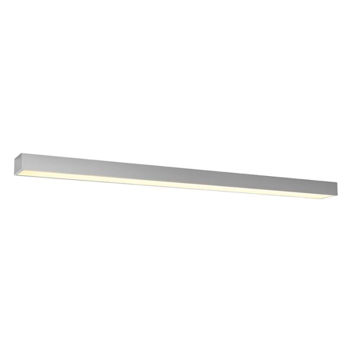 Lámpara de techo de aluminio gris, Mascha, 48W, 3000K LED