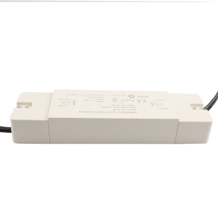 10 focos empotrables blancos para porche Dico, IP65, con set de conexión y mando a distancia