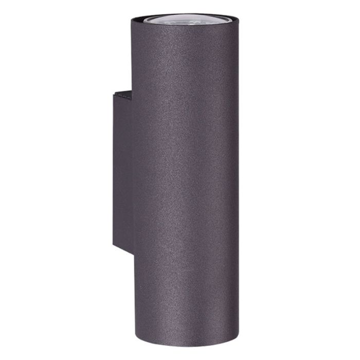 Aplique up down moderno negro, Kaso