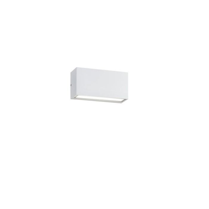 Lámpara exterior moderna blanca, Seby, 10W, 3000K LED, IP65