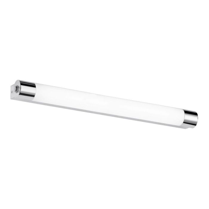 Lámpara de techo baño de metal cromada, Ottavia, 9W, 3000K LED, IP44, con interruptor