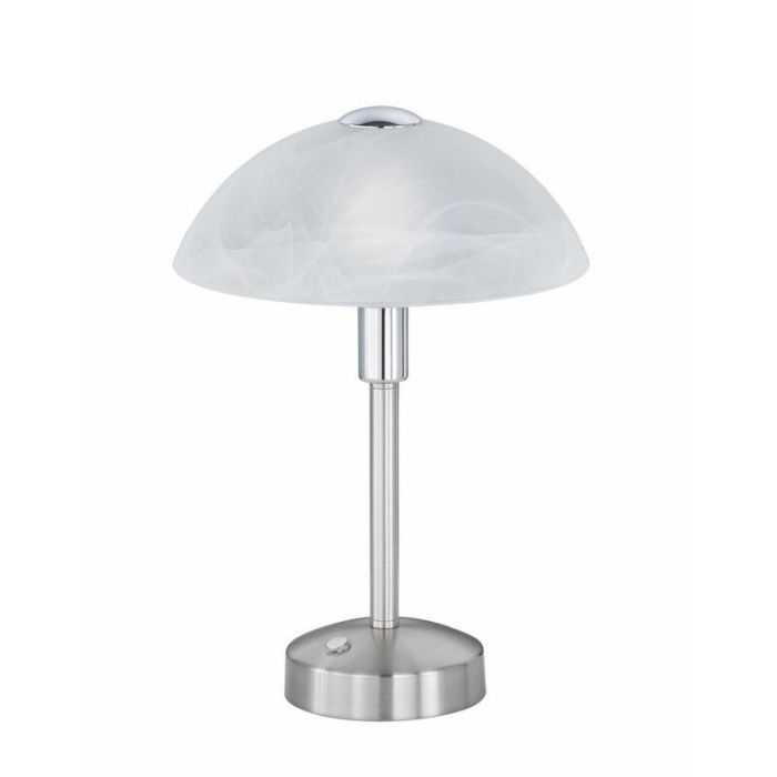 Lampada banquero antigua níquel, Notaris, 4W, 3000K LED, con interruptor