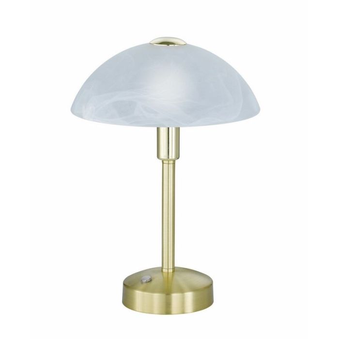 Lampada banquero antigua latón, Notaris, 4W, 3000K LED, con interruptor