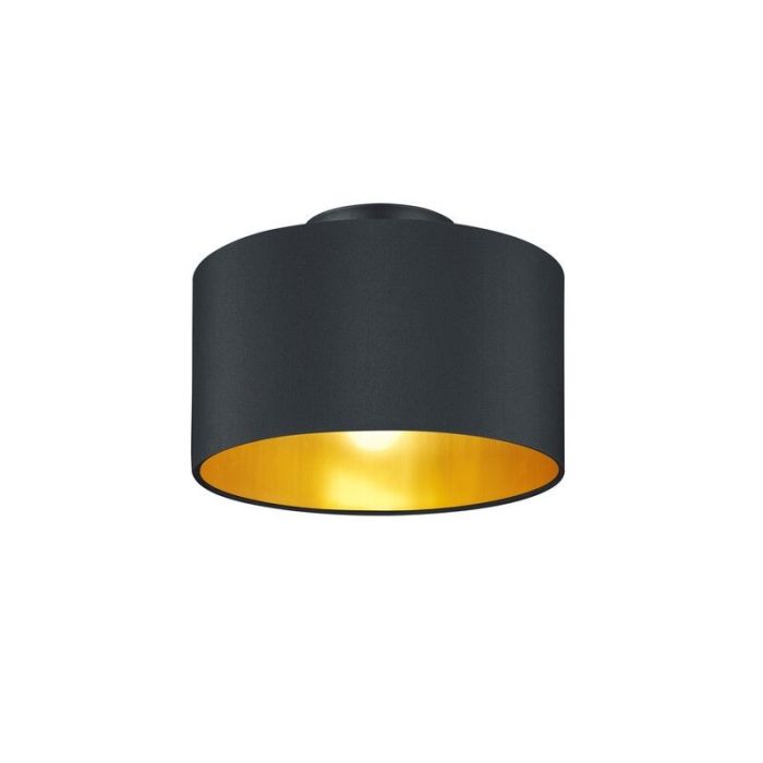 Plafón de techo moderno negro, Jeany