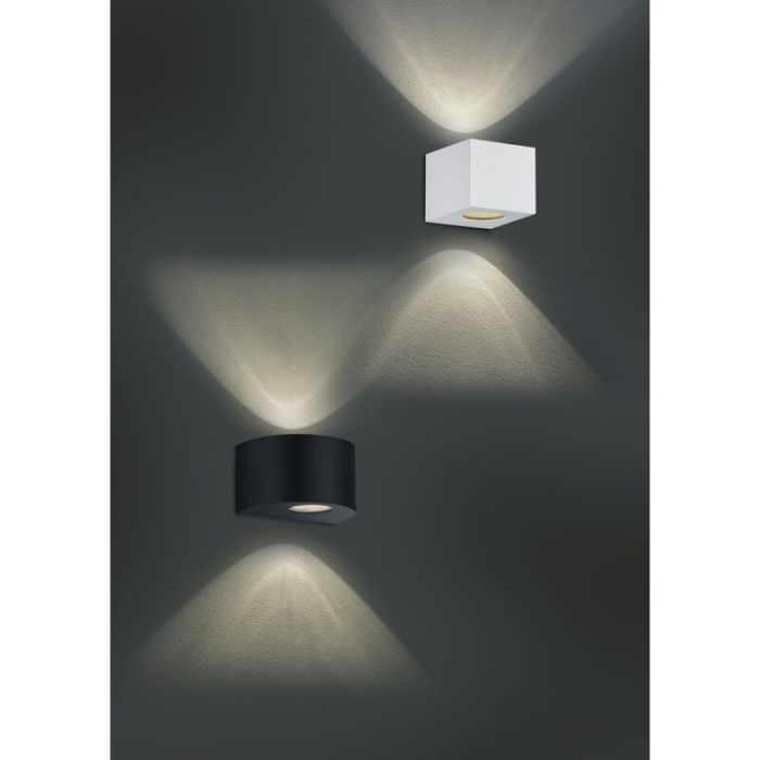 Lámpara exterior diseño blanca, Sandby, 2W, 3000K LED, IP44