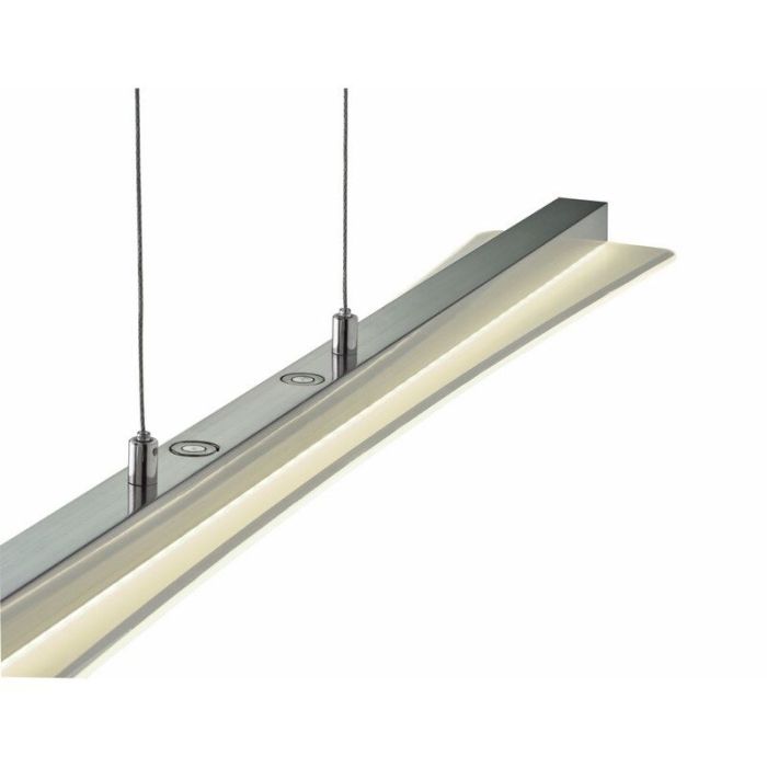 Lámpara colgante moderna níquel, Port, 18W, ajustable entre luz blanco cálido y frío LED