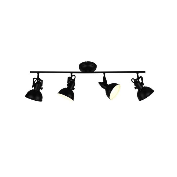 Foco de techo industrial negro, Kibek