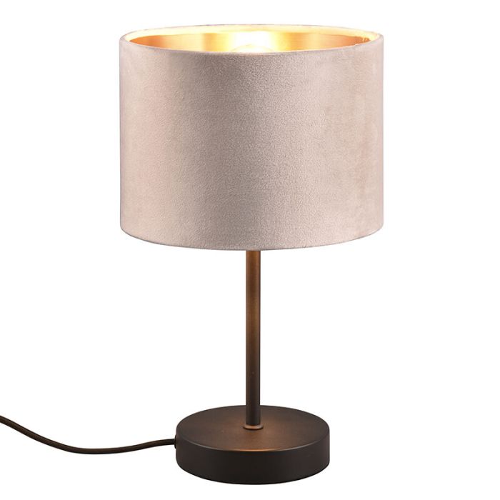 Lámpara de mesa moderna beige, Ercan