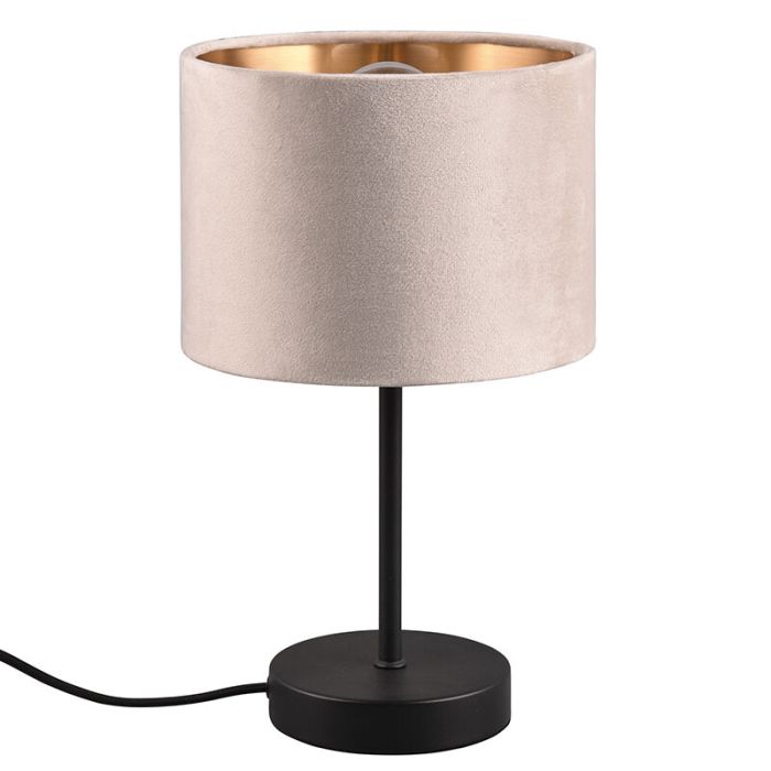 Lámpara de mesa moderna beige, Ercan