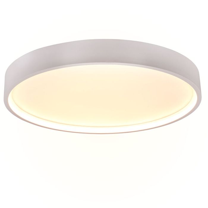 Plafón de techo moderno blanco, Destin, 29W, ajustable entre luz blanco cálido y frío LED