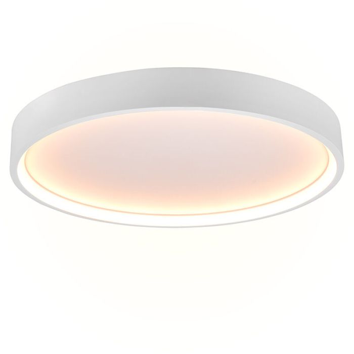 Plafón de techo moderno blanco, Destin, 29W, ajustable entre luz blanco cálido y frío LED