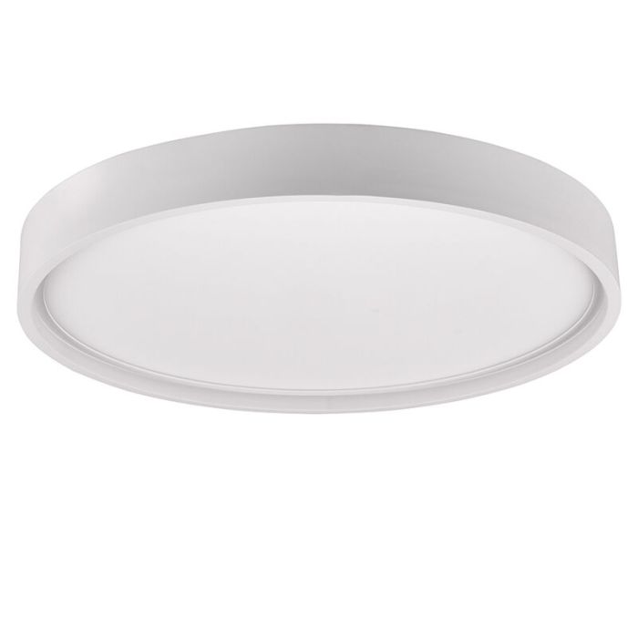Plafón de techo moderno blanco, Destin, 29W, ajustable entre luz blanco cálido y frío LED