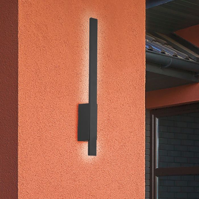 Lámpara exterior moderno antracita, Yorin, 7W, 3000K LED, IP54