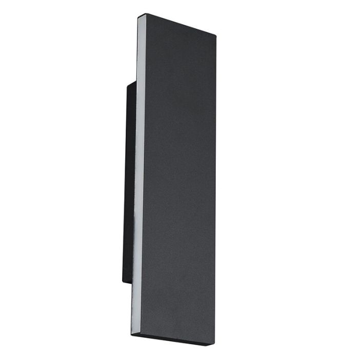 Aplique up down moderno antracita, Coscon, 6W, 3000K LED