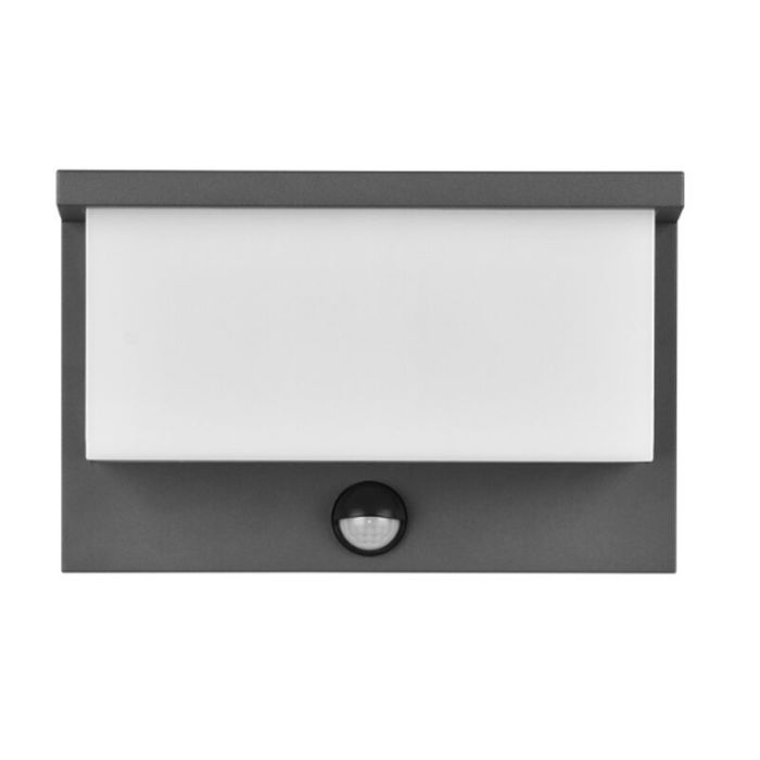Lámpara exterior moderna antracita, Slimane, 13W, 3000K LED, IP54