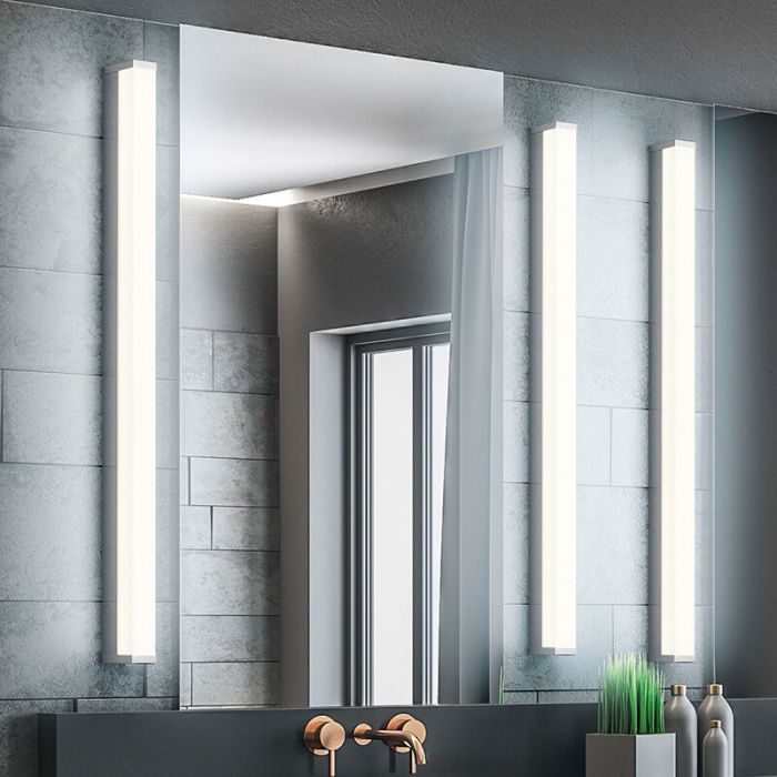 Aplique baño moderno cromado, Celesta, 20W, 3000K LED, IP44