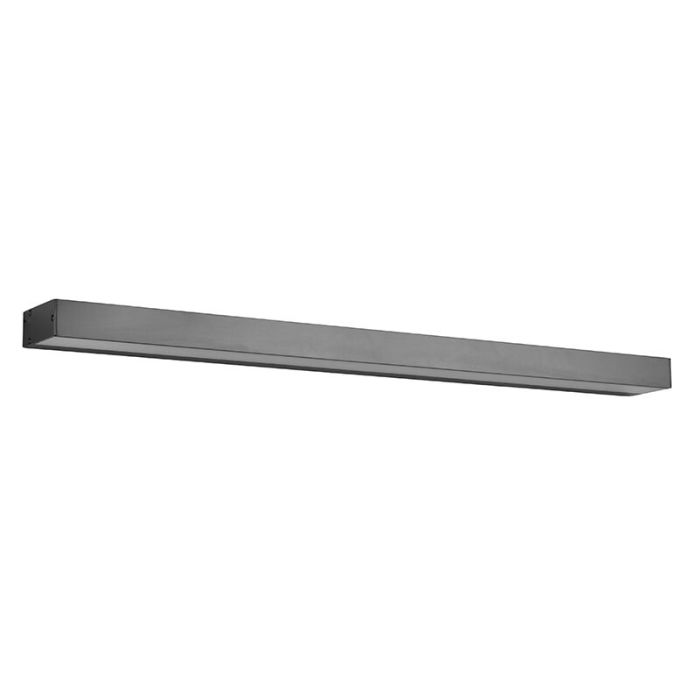 Aplique baño moderno negro, Basma, 13W, 3000K LED, IP44