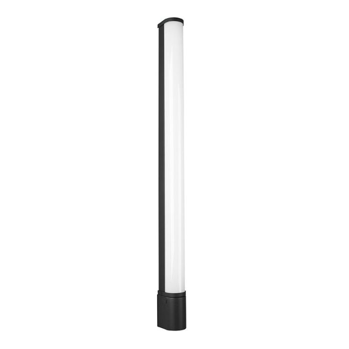 Aplique baño moderno negro, Bernou, 16W, 3000K LED, IP44