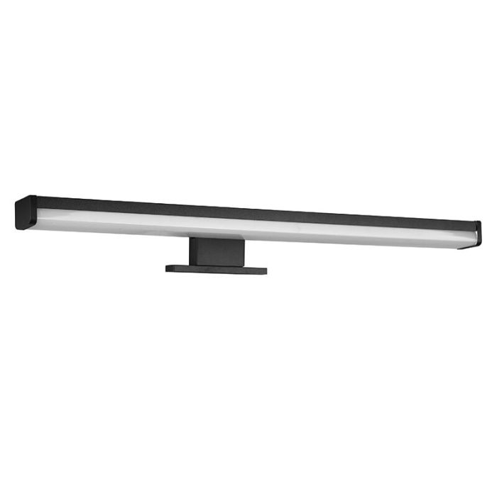 Aplique baño moderno negro, Celal, 7,5W, 3000K LED, IP44