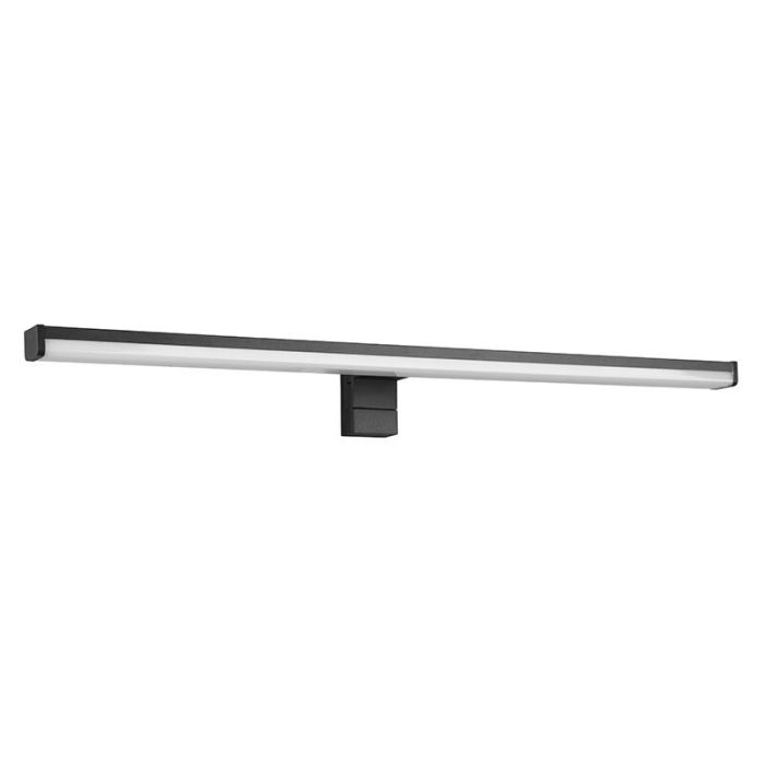 Aplique baño moderno negro, Celal, 11,5W, 3000K LED, IP44