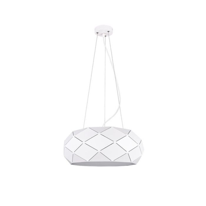 Lámpara colgante moderna blanca, Soloro