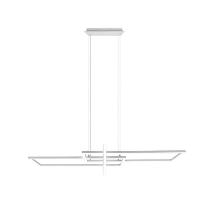 Lámpara colgante moderna blanca, Hatun, 34W, 4000K LED