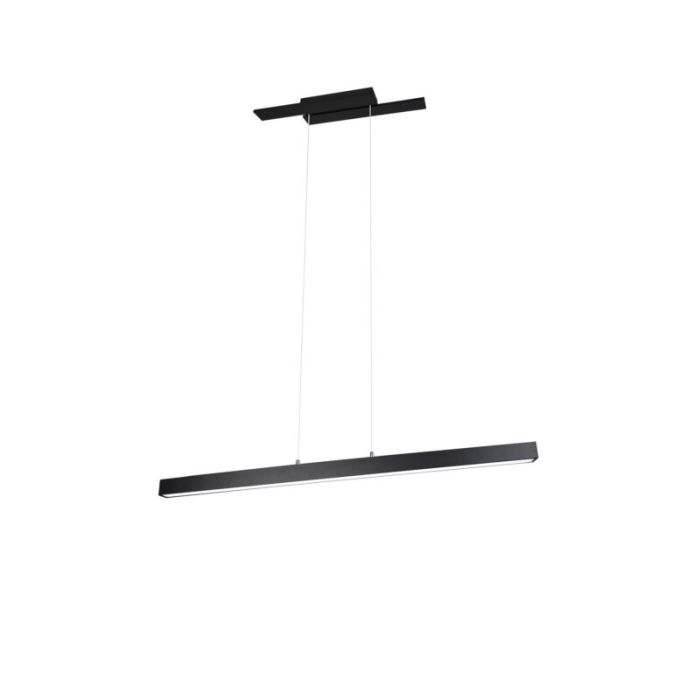 Lámpara colgante moderna negra, Thyra, 44W, 3000K LED