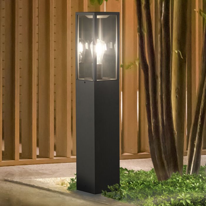 Lámpara exterior moderna antracita, Sanna, IP44
