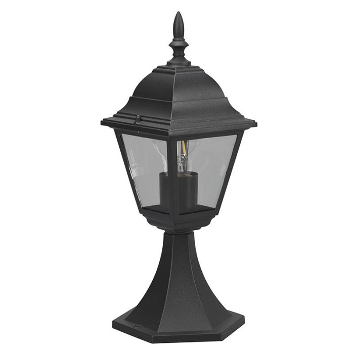 Lámpara exterior antigua negra, Lavina, IP44