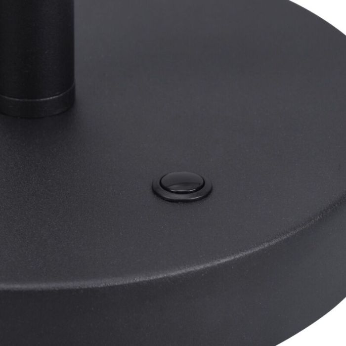Lámpara de mesa diseño latón, Sylvian, 20W, ajustable entre luz blanco cálido y frío LED, con regulador táctil
