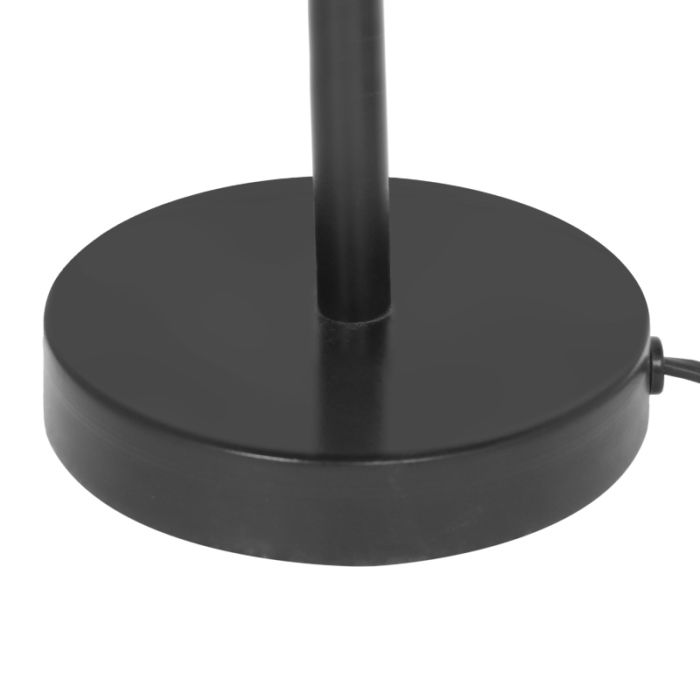 Lámpara de mesa rústica beige, Rinus
