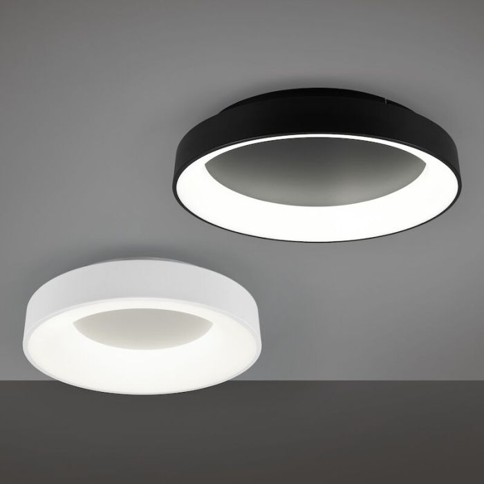 Plafón de techo moderno blanco, Jered, 27W, 4000K LED