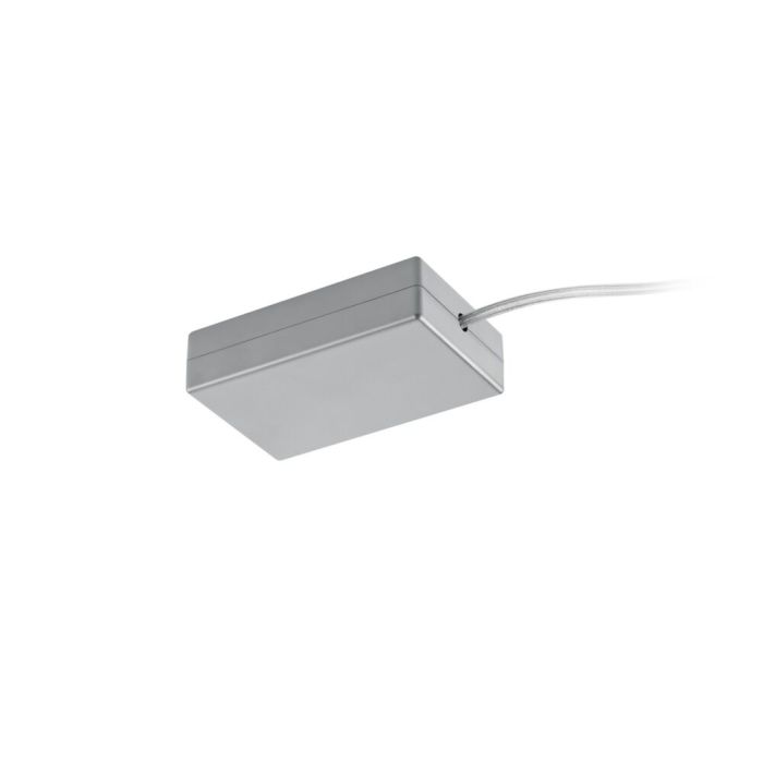 Fuente de alimentación con cambiador de fase electrónico para interruptores y atenuadores, plástico, gris
