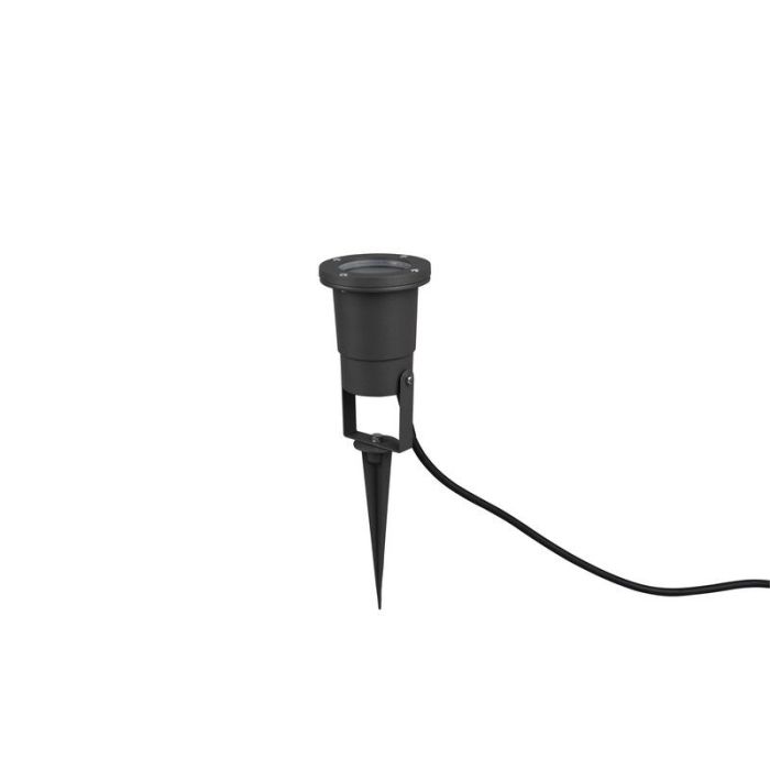 Estaca para jardín moderna antracita, Tau, IP65