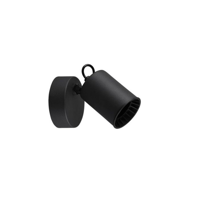 Foco de pared moderno negro, Shaquan