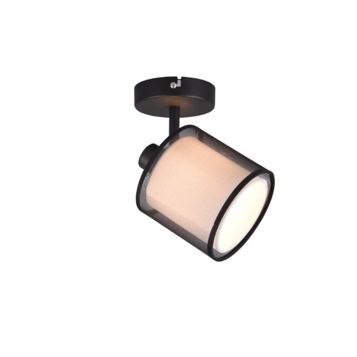 Foco de pared moderno antracita, Mirle