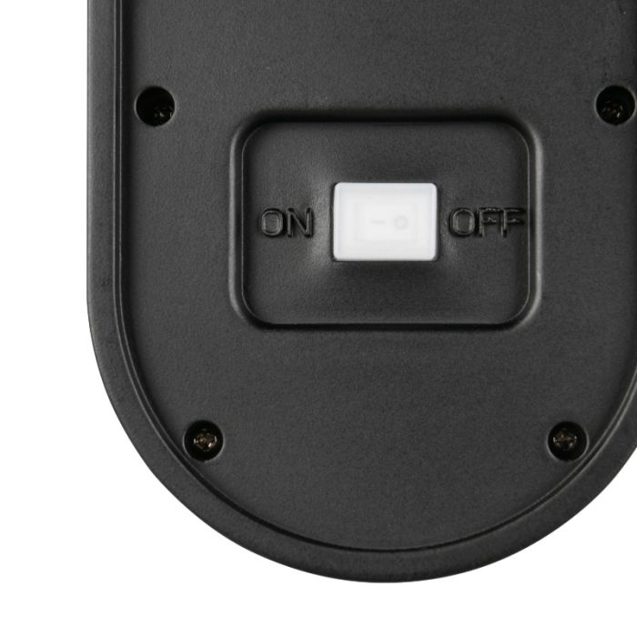 Aplique solar exterior moderno negro, Laquisha, 3W, 4000K LED, IP44
