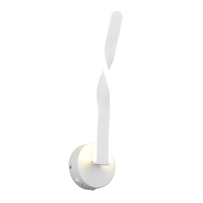 Aplique diseño blanco, Quirinus, 11W, 4000K LED, con interruptor