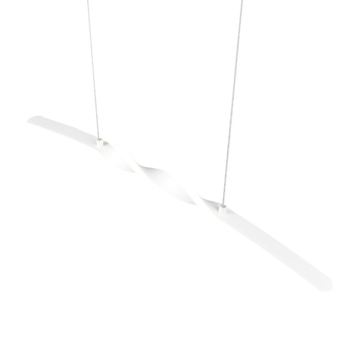 Lámpara colgante diseño blanca, Quirinus, 18W, 4000K LED