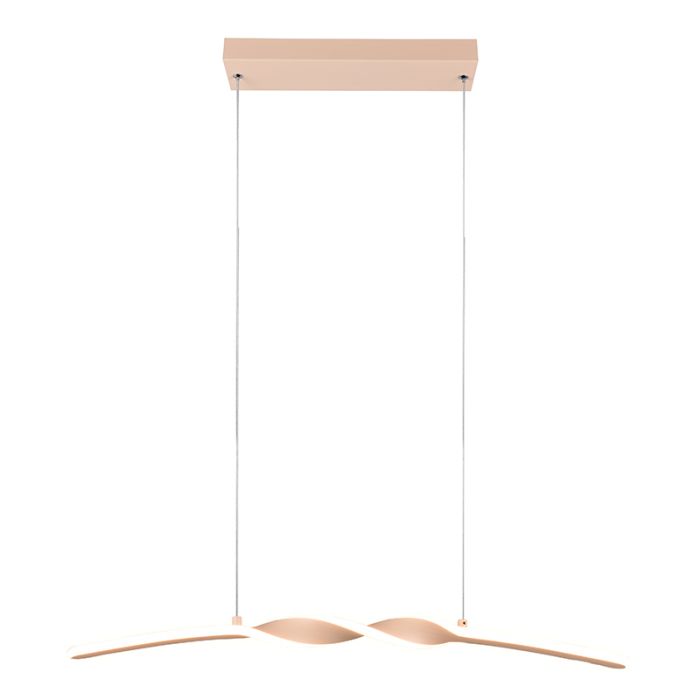 Lámpara colgante diseño marrón, Quirinus, 18W, 4000K LED